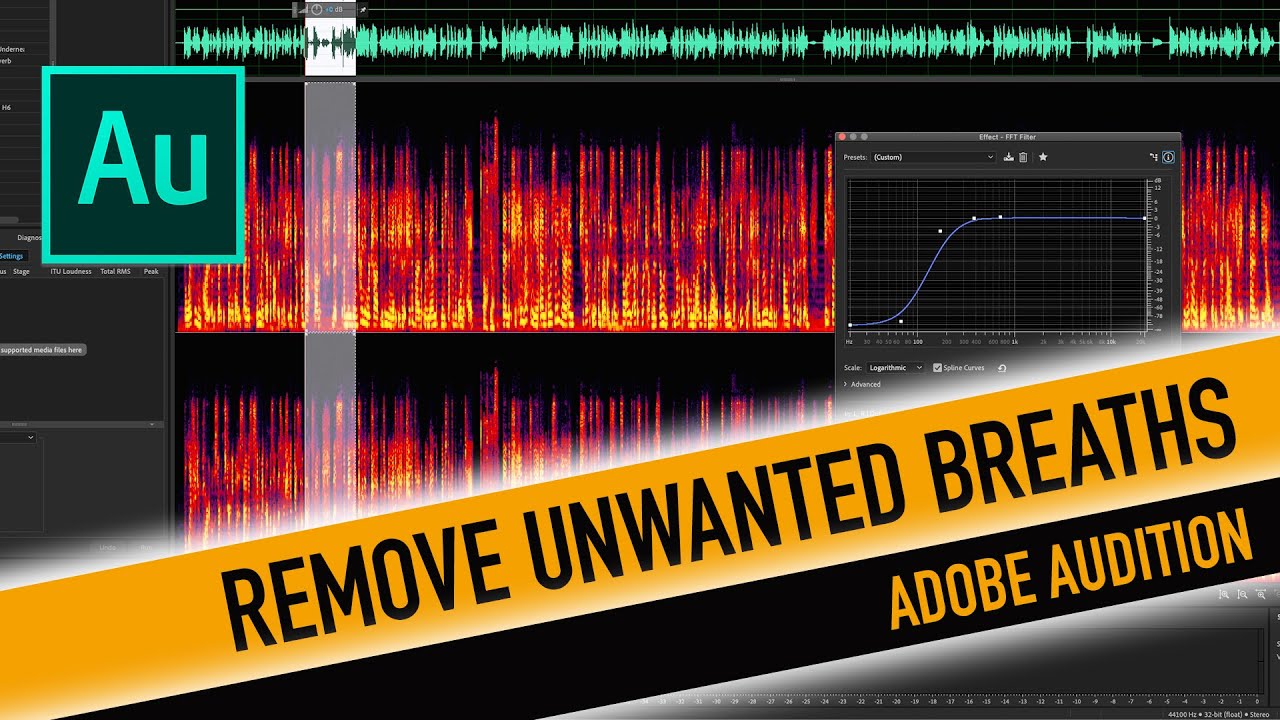 Quickly Remove or Reduce Breath in Audio Using Adobe Audition CC
