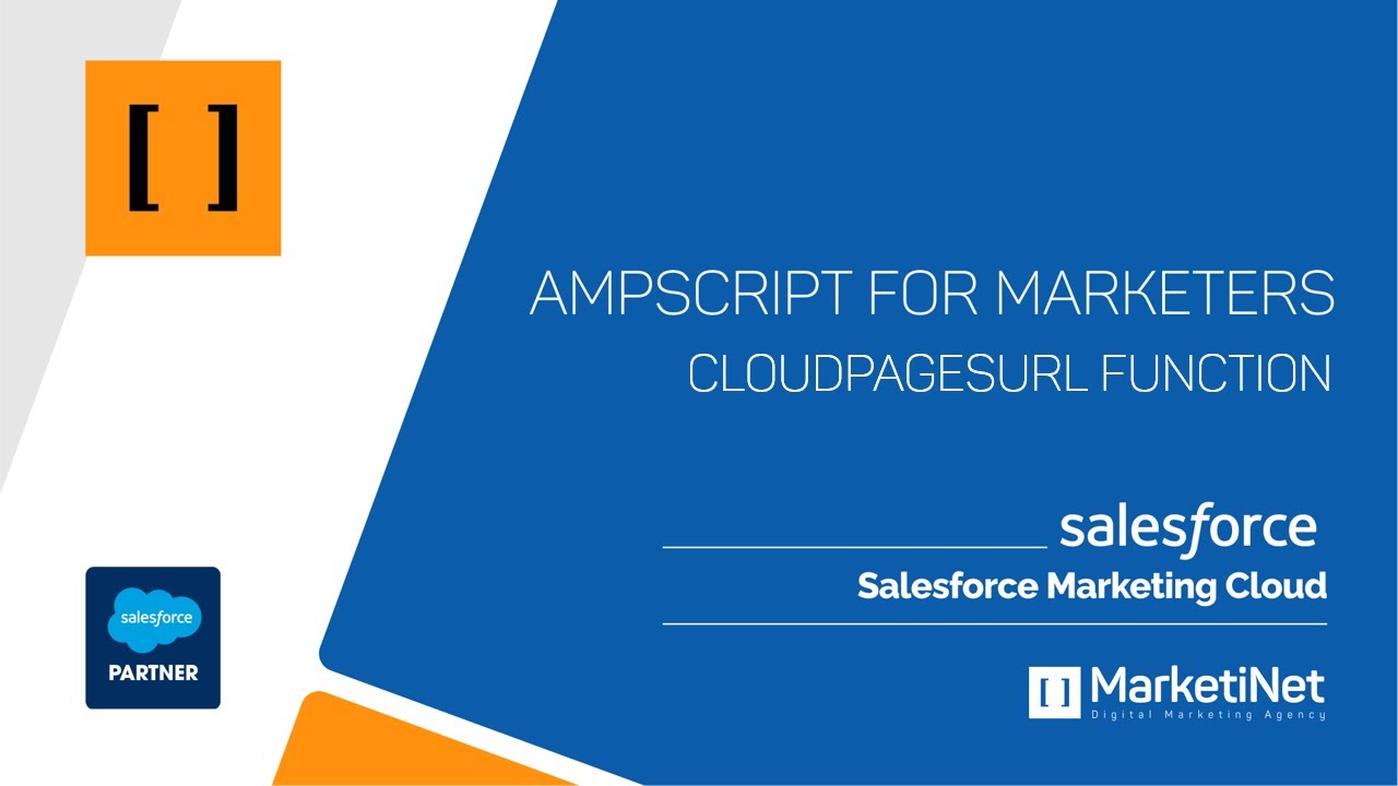 Curso de Ampscript para Marketers - Extra 1 - La funci&oacute;n CloudPagesURL y c&oacute;mo recuperar variables