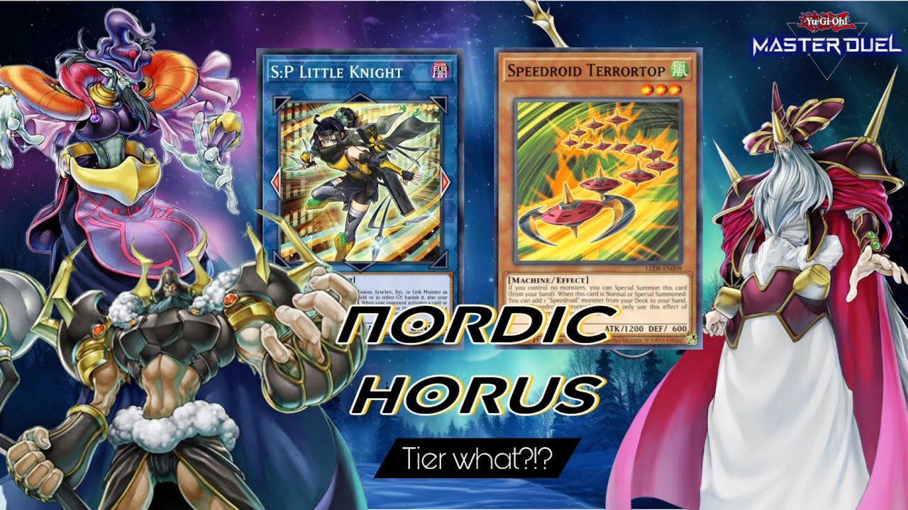 Insane Potential! | Ranked Gameplays ft. Nordic Gods Horus | Yu-gi-oh Master Duel