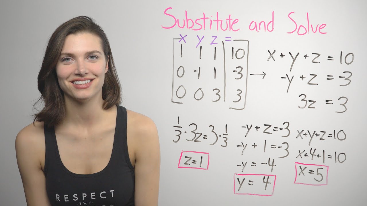 ❤︎² Gaussian Elimination.. How? (mathbff)