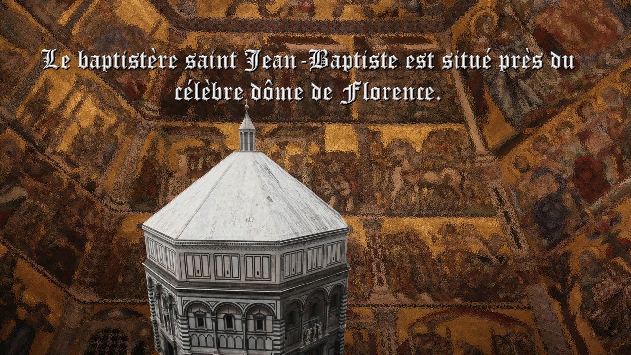 Mosaïque du baptistère saint Jean-Baptiste de Florence