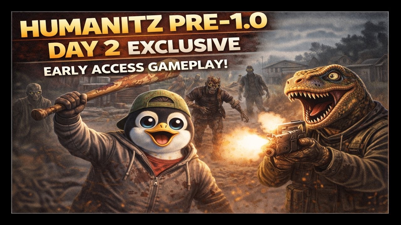 Day 2 Exclusive access to HumanitZ pre 1.0 launch. 