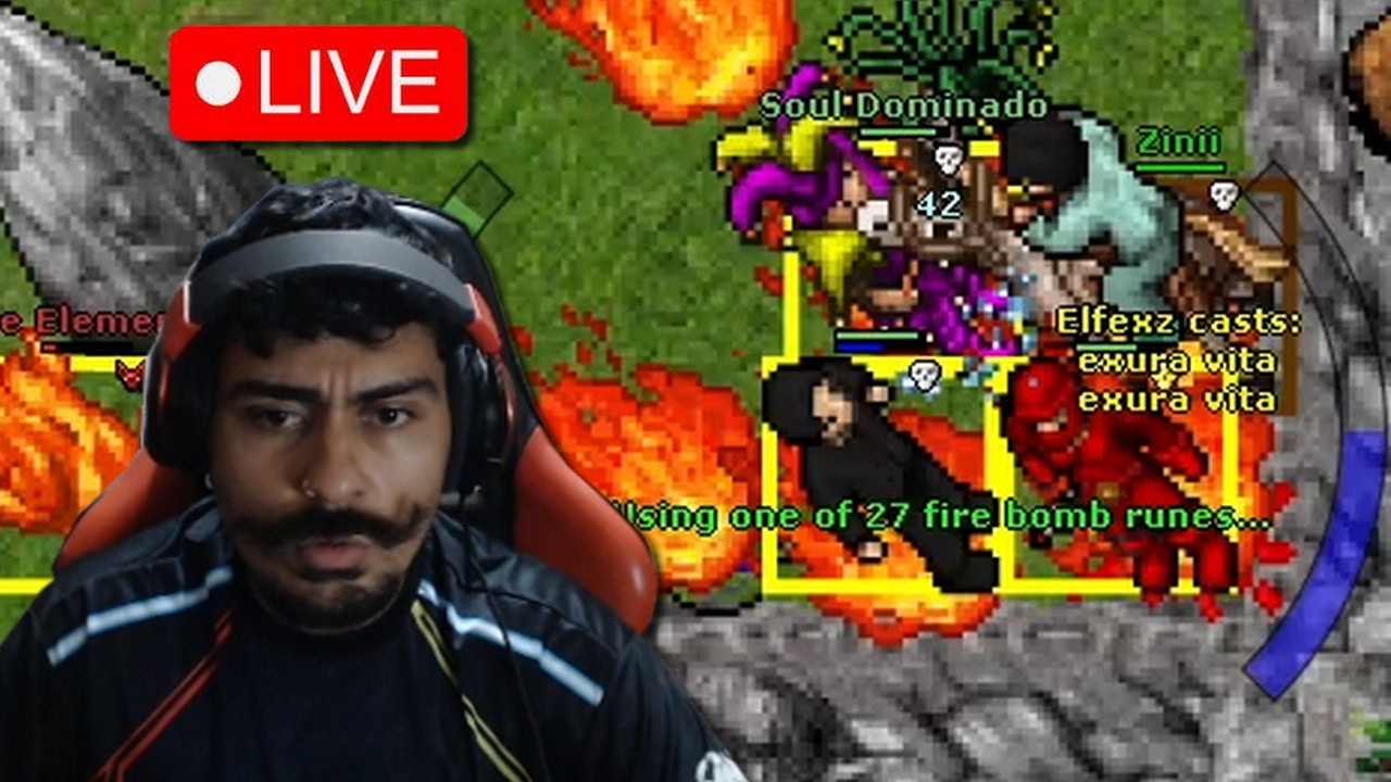 Quintou bora buscar os BOT 100% afk no TIBIA (PaulistinhaOT) !links !pix