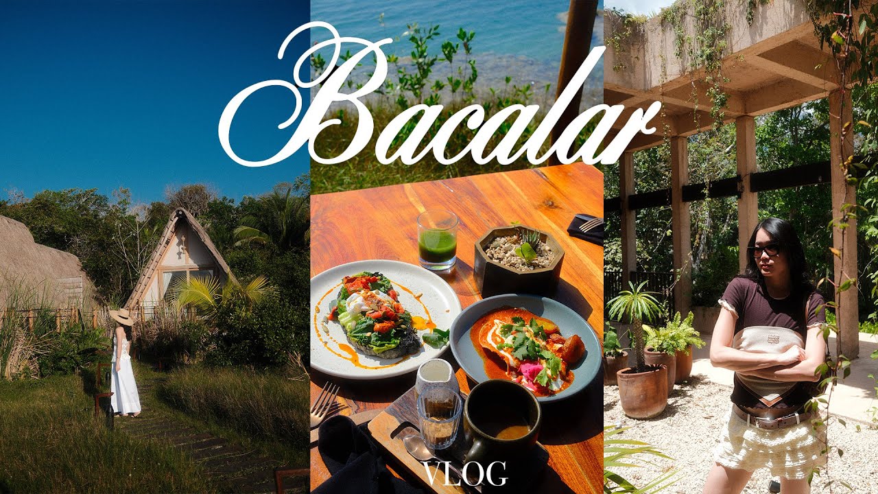 3 days in Bacalar | Mexico Vlog, chilling by the lagoons and having the best mexican food