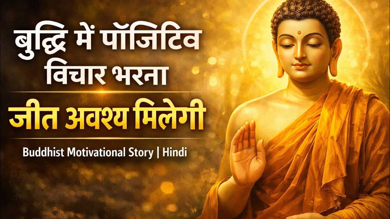 बुद्धि में पॉजिटिव विचार भरना | जीत अवश्य मिलेगी | Buddhist Motivational Story in Hindi#viral#video 
