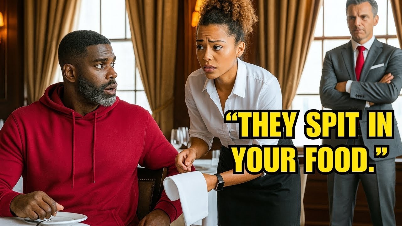 Billionaire CEO Ordered Steak — The Black Waitress Slipped Him a Note That Changed Everything