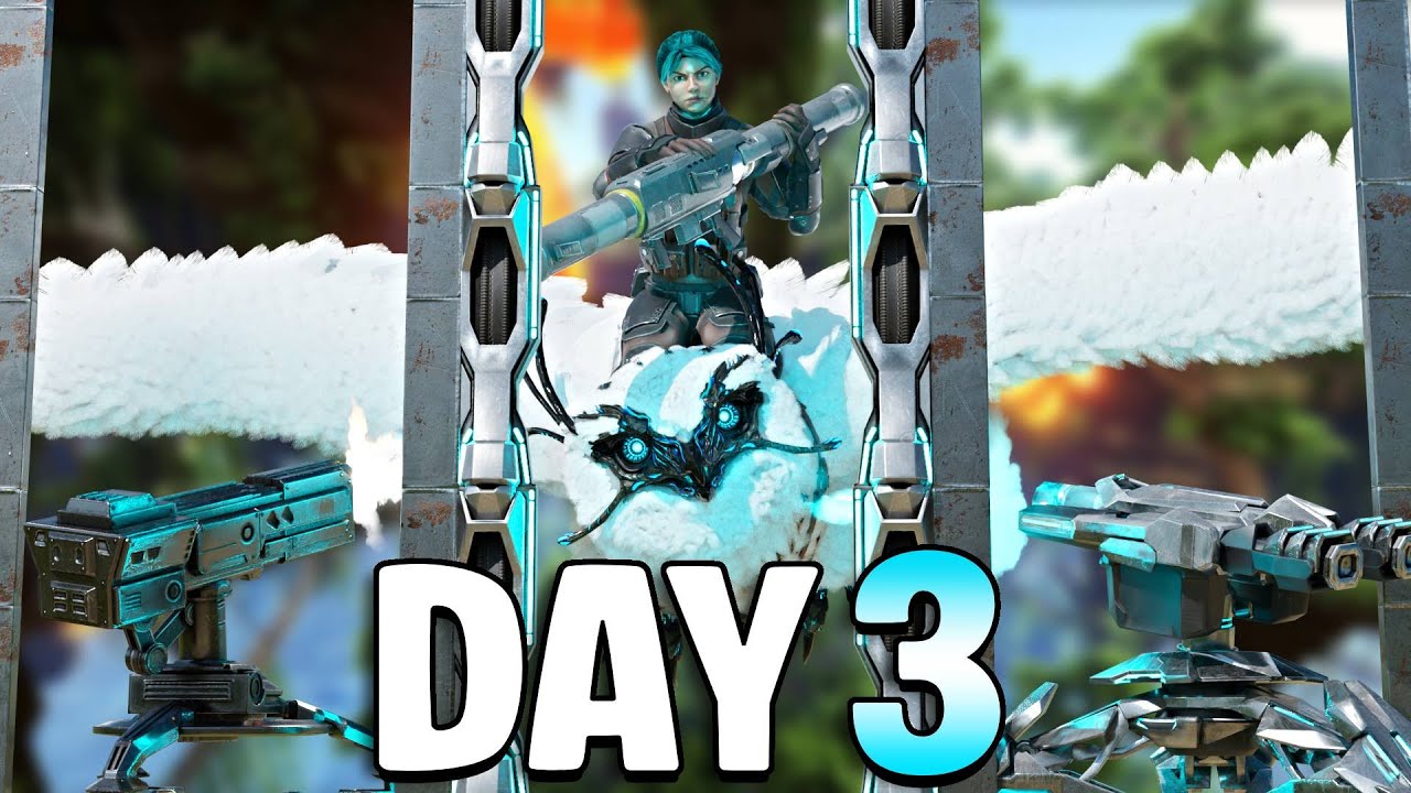ONLINE Raiding Our Enemys From Behind Their Wall On The Biggest Ark Server INX 4 MAN - Ark PvP