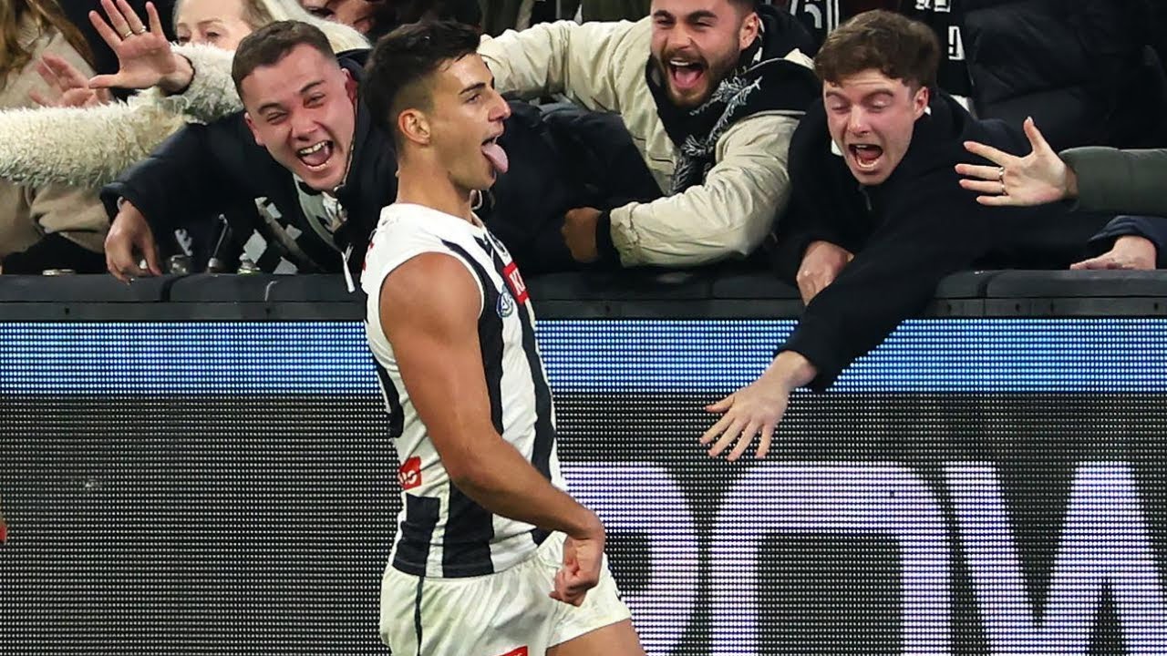 Nick Daicos Round 8 AFL Highlights (32 Disposals, 2 Goals) vs Carlton | 2024