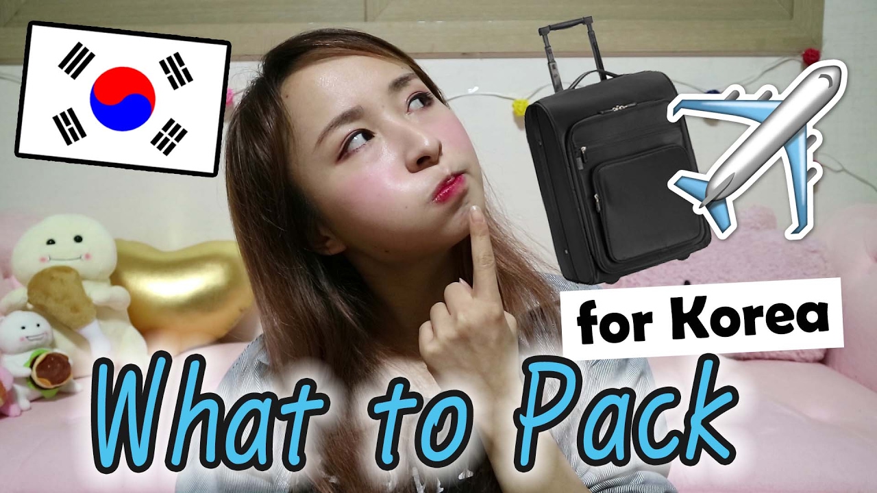 What to Pack for Korea | Bring THIS, not THAT! My Tips :)
