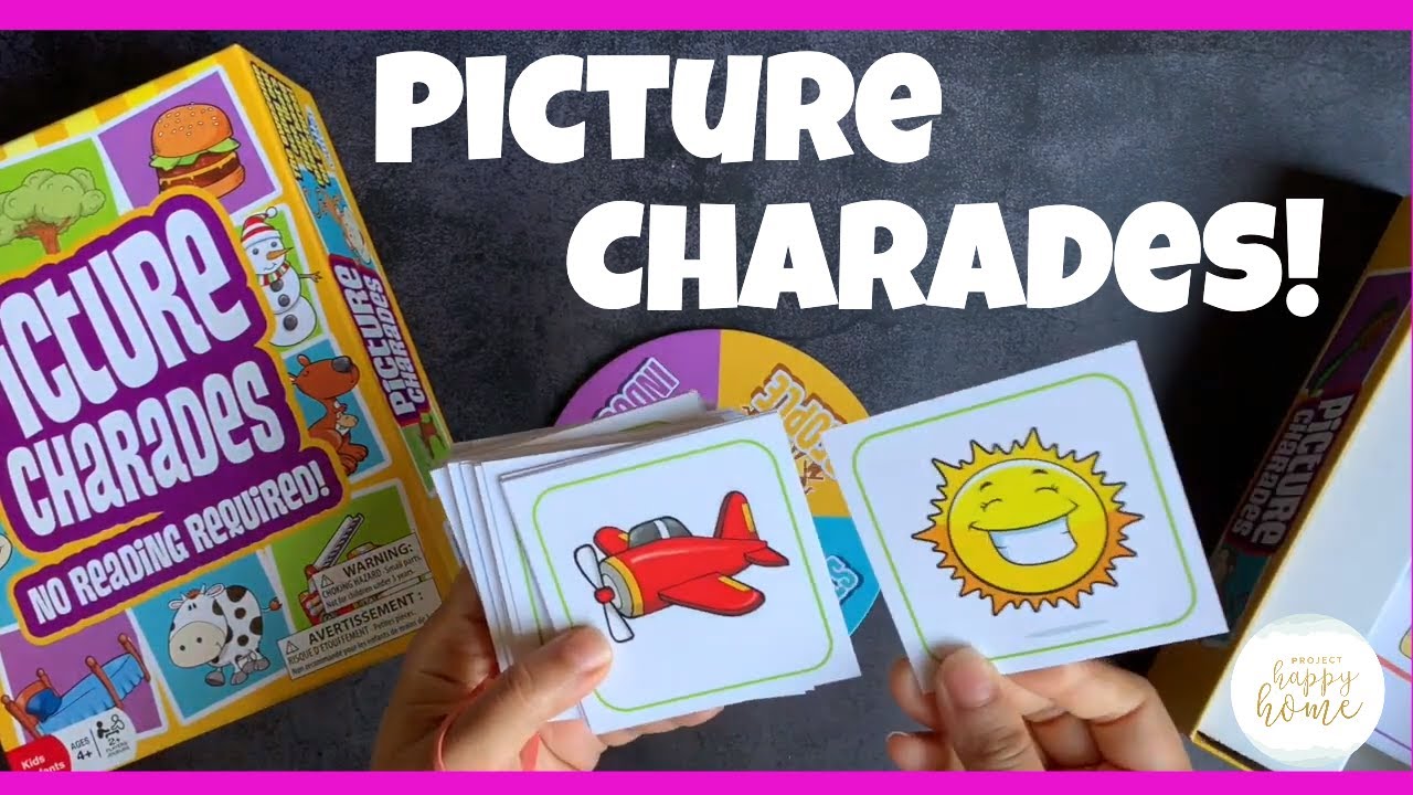 PICTURE CHARADES: Secular Homeschool GAMESCHOOLING