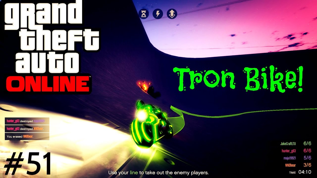GTA 5 PC Online - Lietuviškai - Ep.51 Tron Bike!