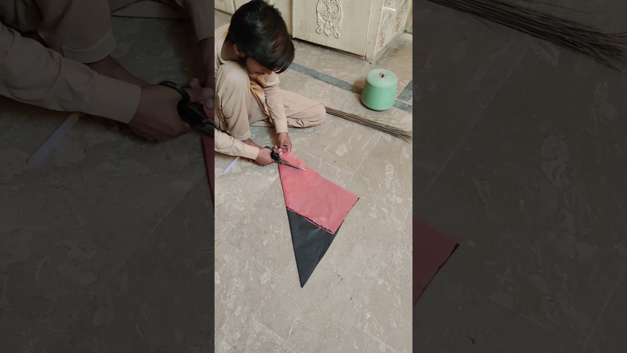 Big Kite Make At Home New Trick
