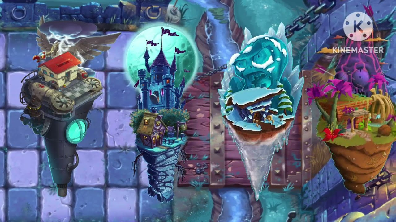 Pvz 2 Ultimate Battle: 14 World's Mashup.