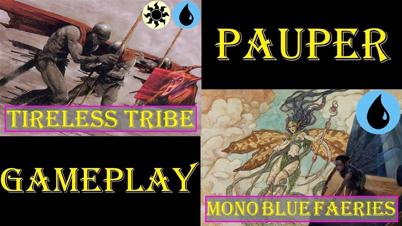 Tireless Tribe Combo Vs Mono Blue Fadas [PAUPER] | Gameplay Ao Vivo #mtgpaupergameplay #mtgpauper