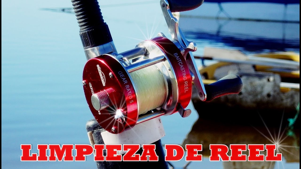MANTENIMIENTO Y LIMPIEZA DE REEL, PESCA EN KAYAK DE MAR