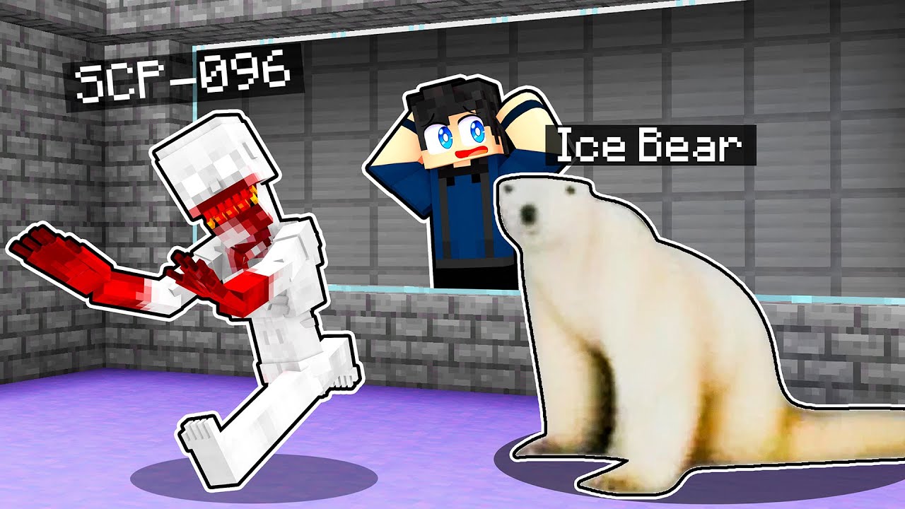 Levei o ICE BEAR 2026 para a FUNDA&Ccedil;&Atilde;O SCP no Minecraft