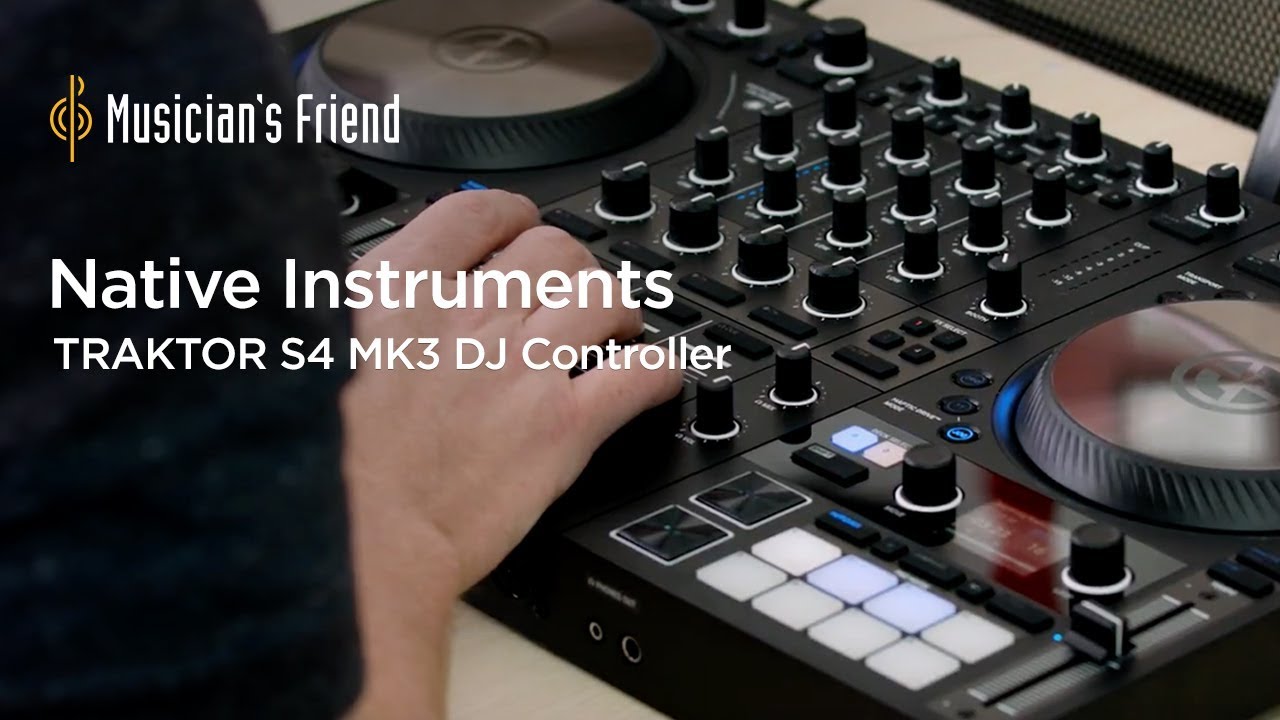 Native Instruments Traktor Kontrol S4 MK3 DJ Controller - Features, Specifications and Demo