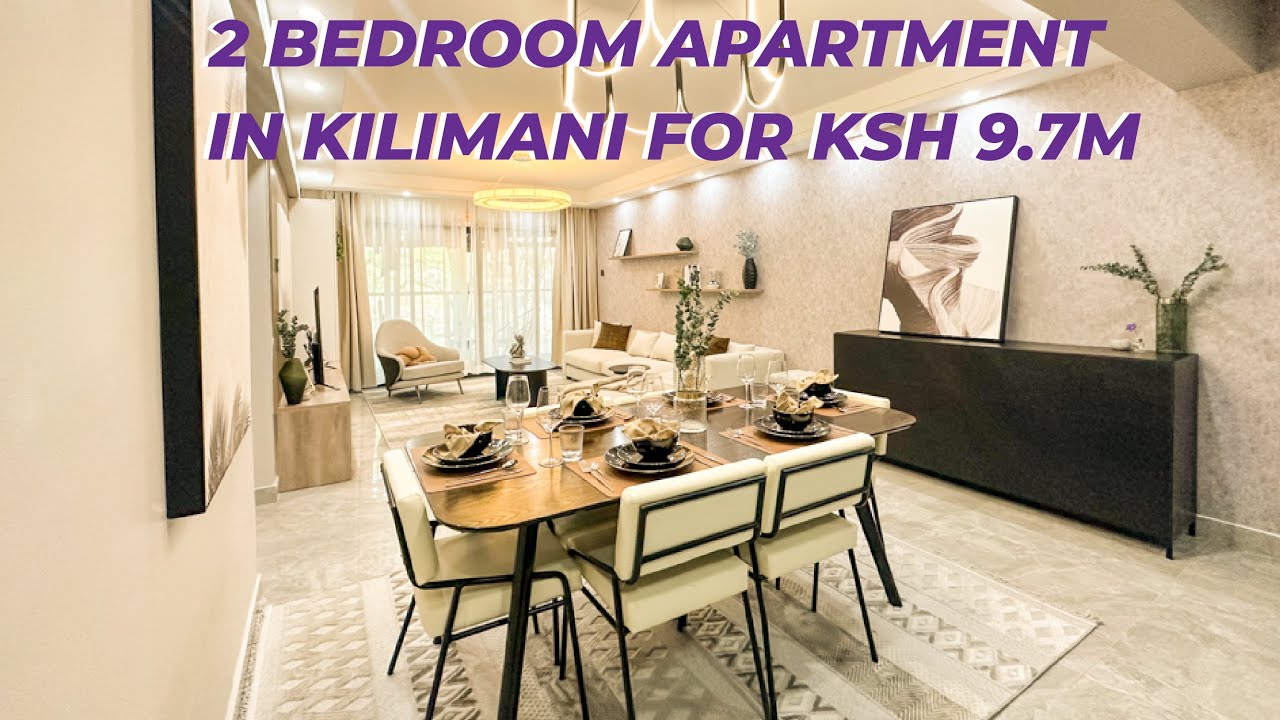 2 BEDROOM APARTMENT FOR SALE IN KILIMANI FOR KSH 9.7M.#realestate #home #property #kenyanhomes