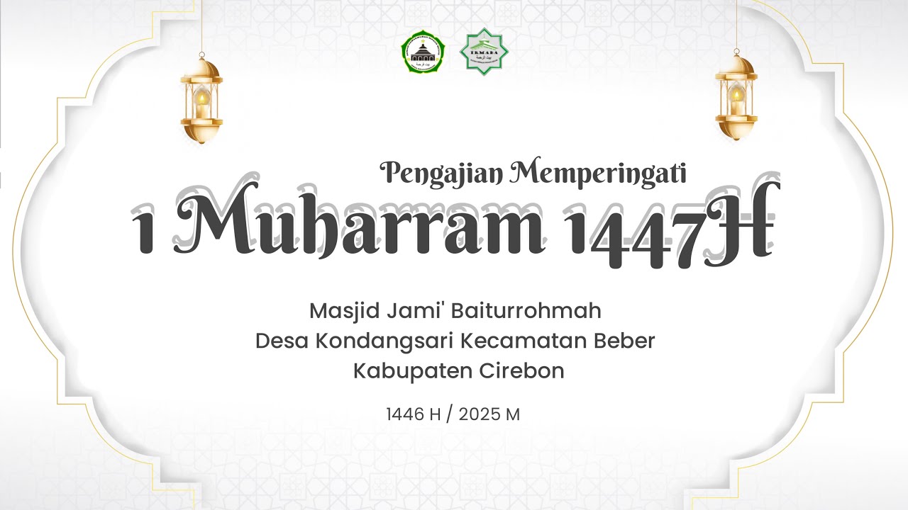 [TES LIVE STREAM] Pengajian Akbar Memperingati Tahun Baru Islam 1447H