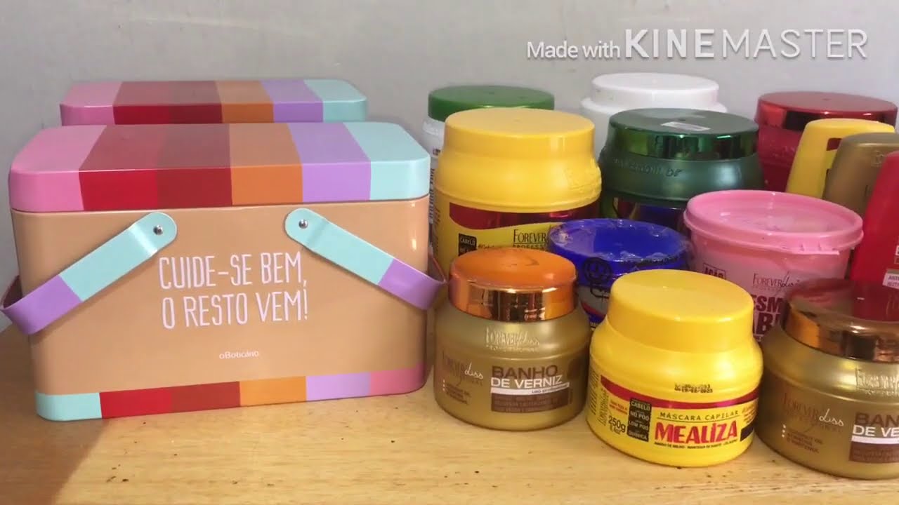🤭 PARTE 1 Tour pelos meus produtos de cabelo