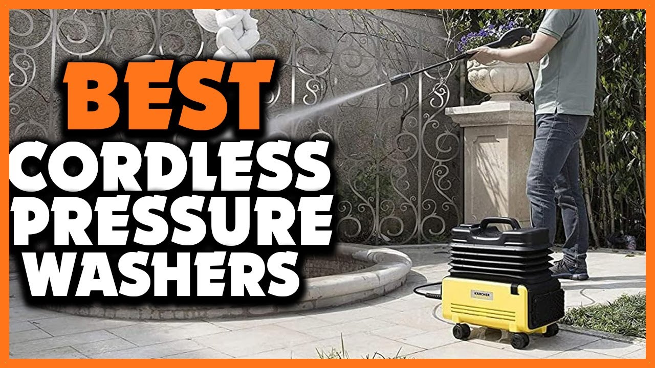 ✅Top 5 Best Cordless Pressure Washers in 2025