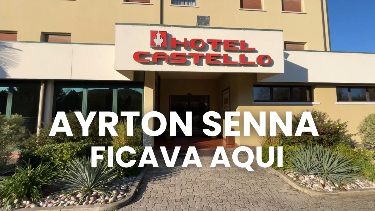 Dormimos no quarto do Ayrton Senna em Imola 🇮🇹