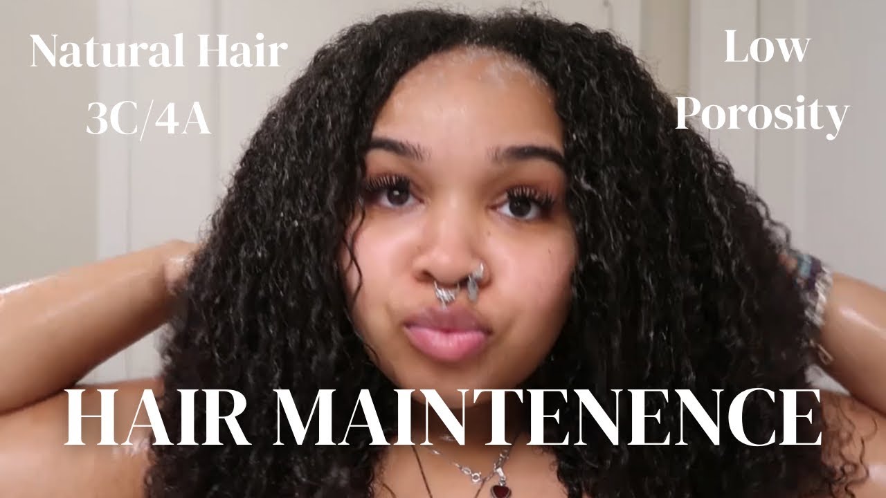 GRWM| Let’s Do Some Hair Maintenance| Natural 3b/3c/4a Hair Care & Protective Styling