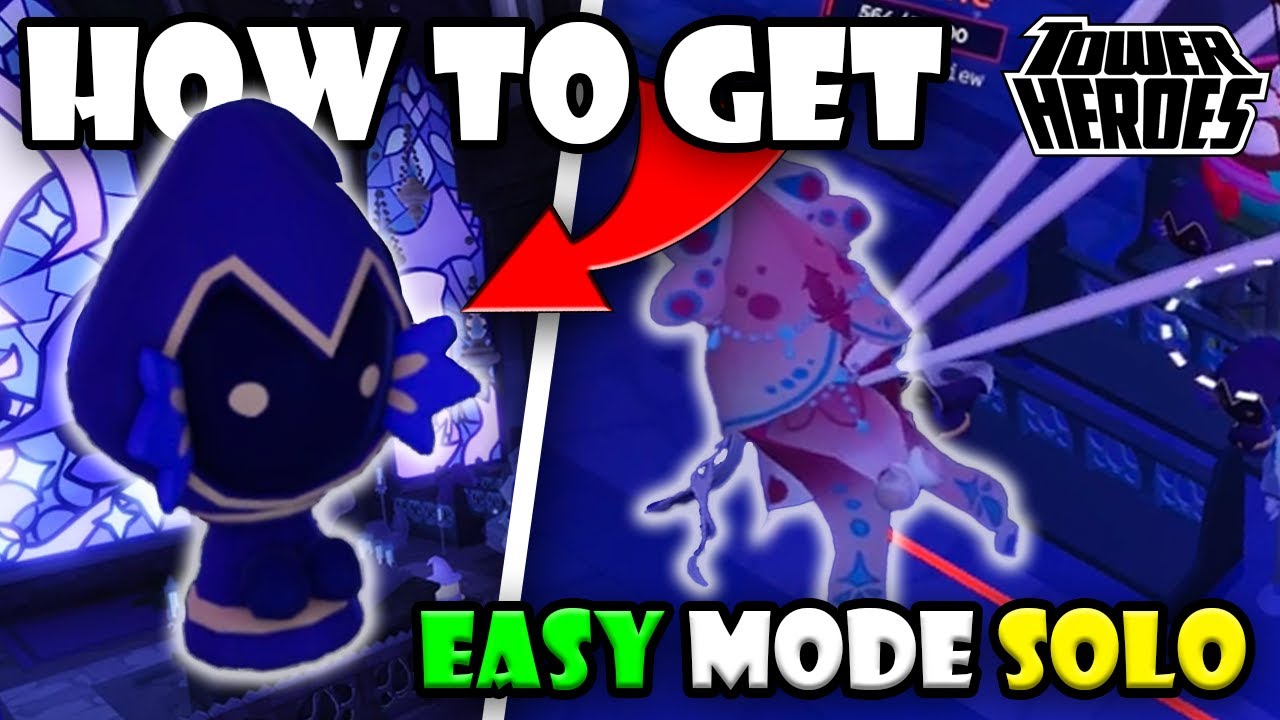 How To SOLO Sunken Sanctum Easy Mode FAST (Tower Heroes)