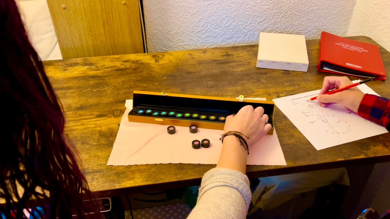 ASMR: Checking for a Colour Defect (Patient&rsquo;s 9 month review)