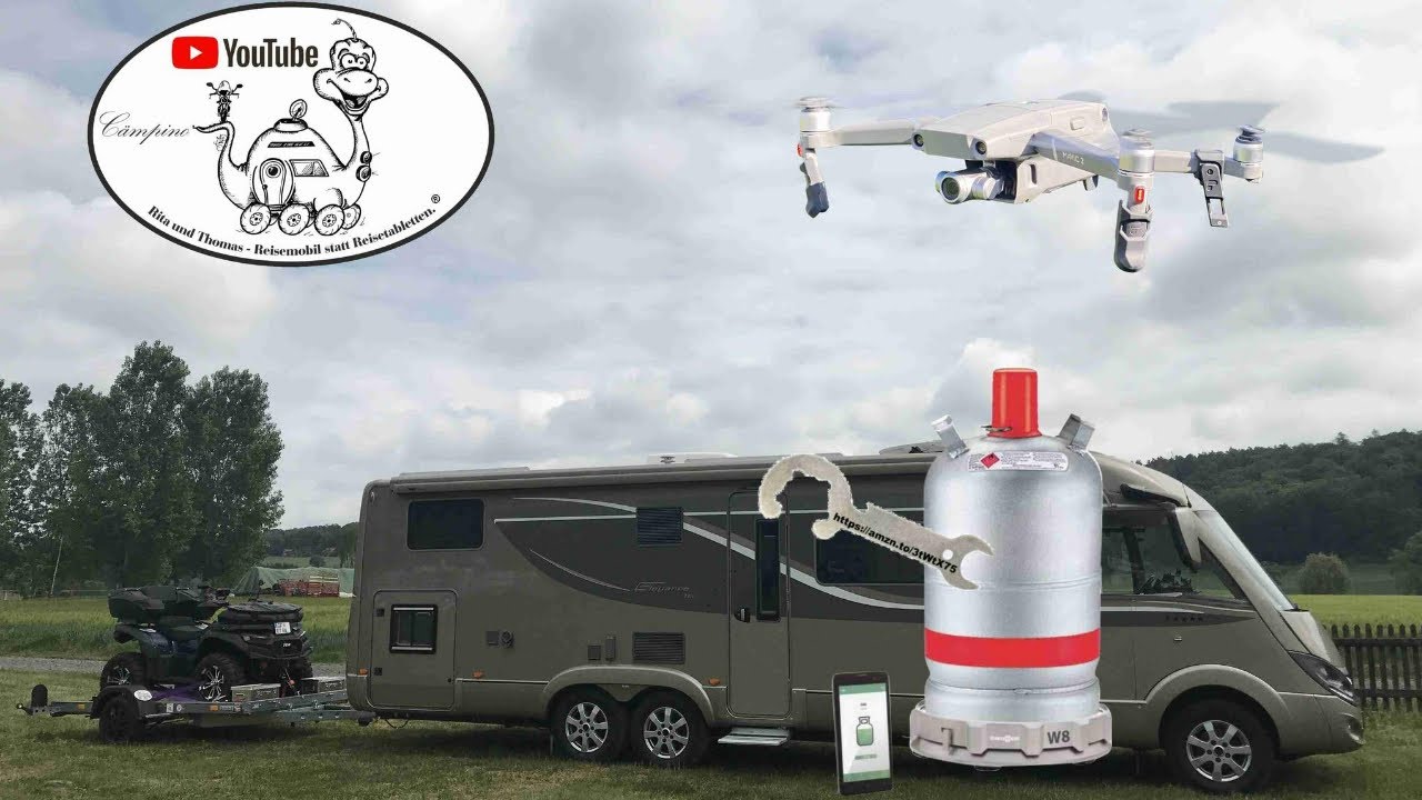 BRUNNER W8 Gaswaage - wir wiegen unser Wohnmobilgas ab sofort.