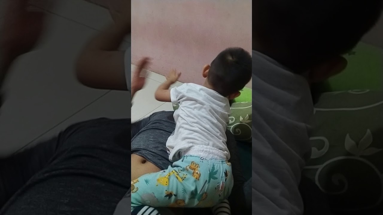 Anak 2 tahun tidak terima Ayahnya marah sama Mamaya