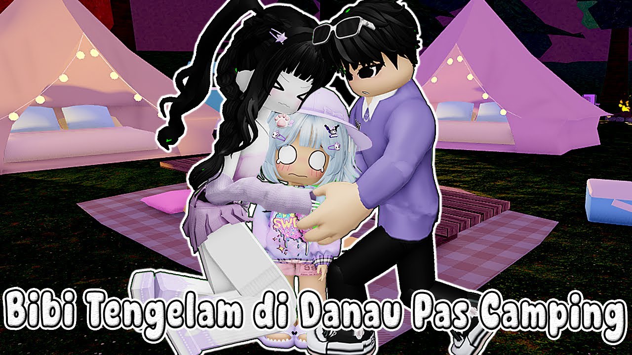 SEMUA PANIK BIBI TENGELAM DI DANAU PAS CAMPING || BERRY EVENUE🏡 ROBLOX INDONESIA