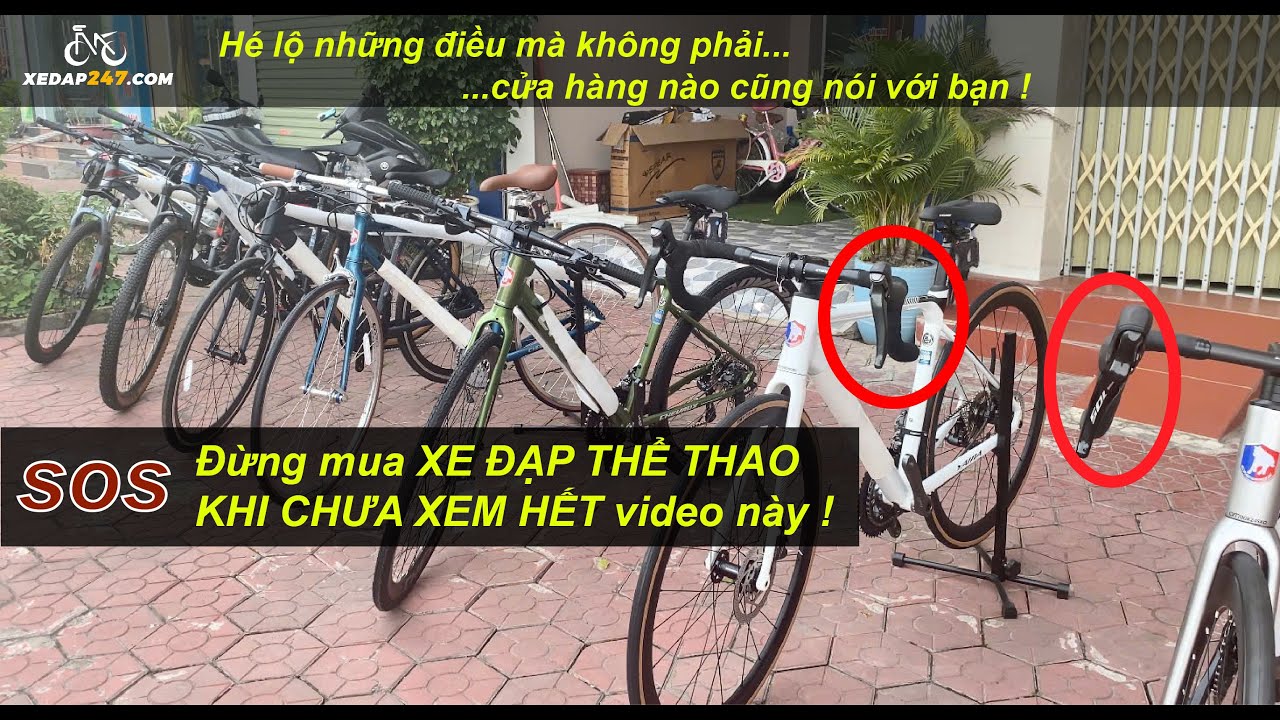 SOS || Đừng Mua Xe Đạp Thể Thao Khi Chưa Xem Hết Video Này - Xe Đạp 2tr và 35 Triệu Có Gì Khác Nhau