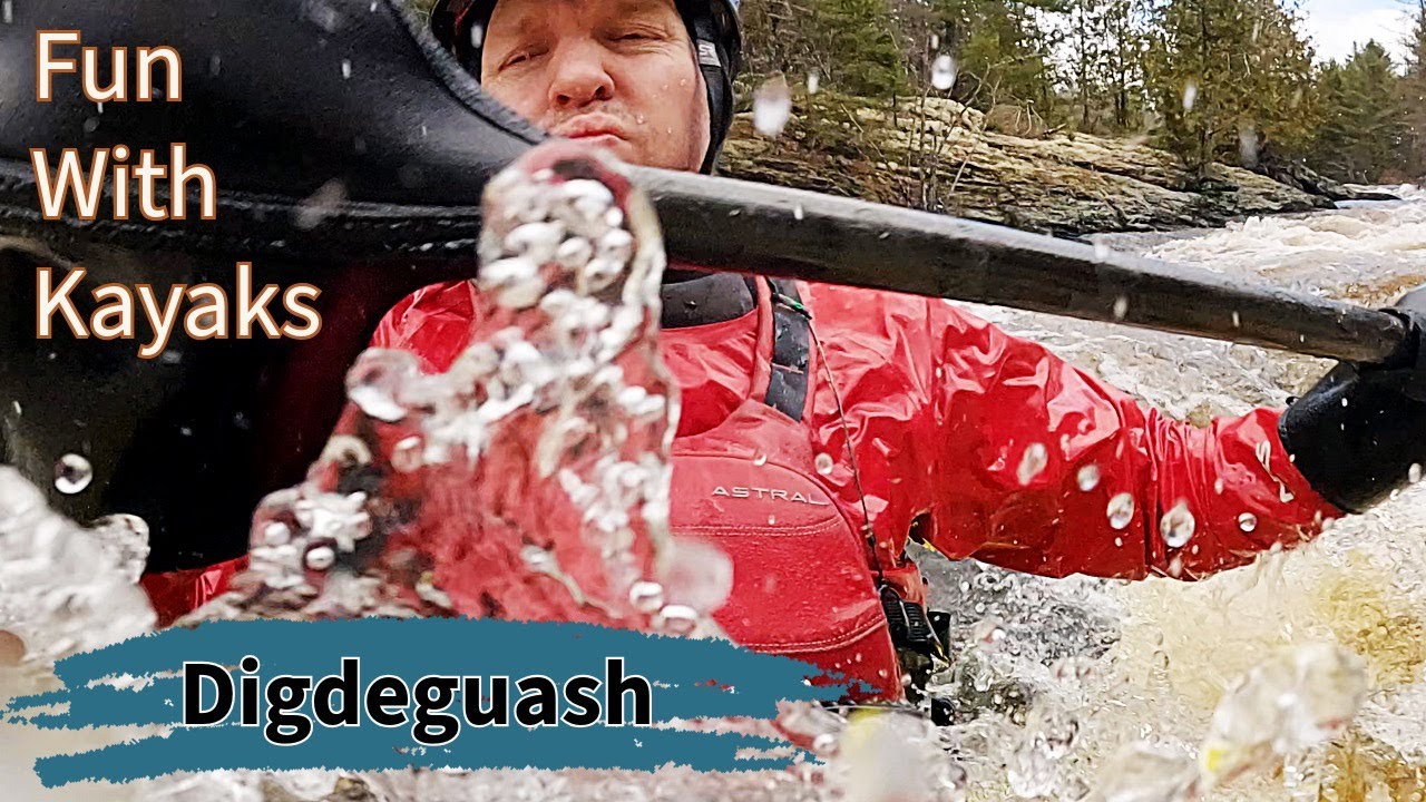 Digdeguash River NB Whitewater Class III Kayaking Paddle New Brunswick Local Rivers Near Me