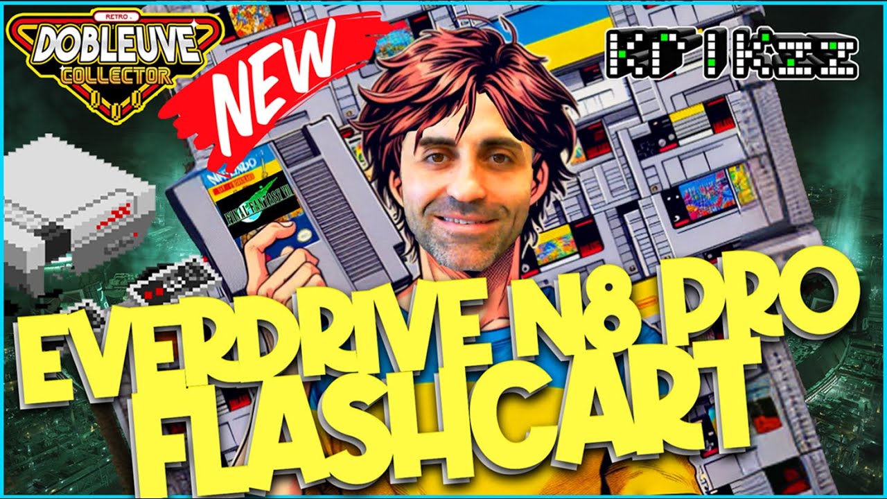 Everdrive N8 Pro 🚀 TODO el FULLSET de Nintendo NES 🕹️| Análisis  Review Cartucho Flashcard #krikzz 🎮