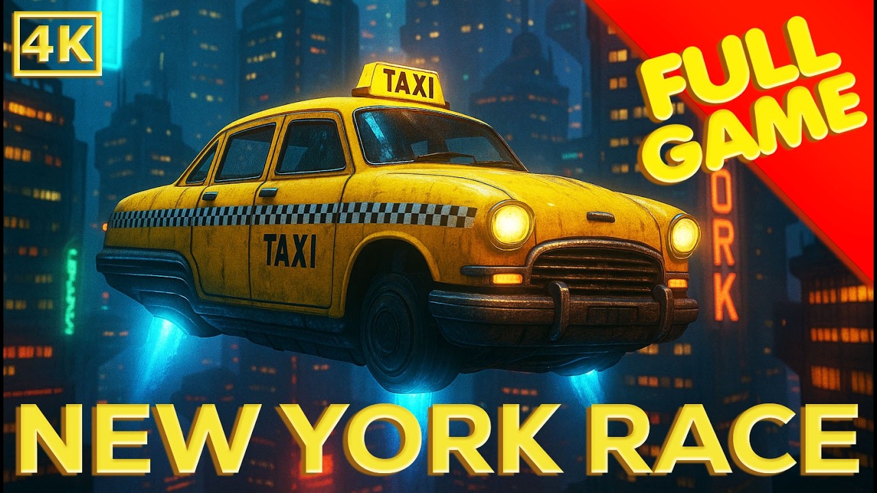 NYR: New York Race – Full Game Walkthrough (No Commentary, 4K) | All Races
