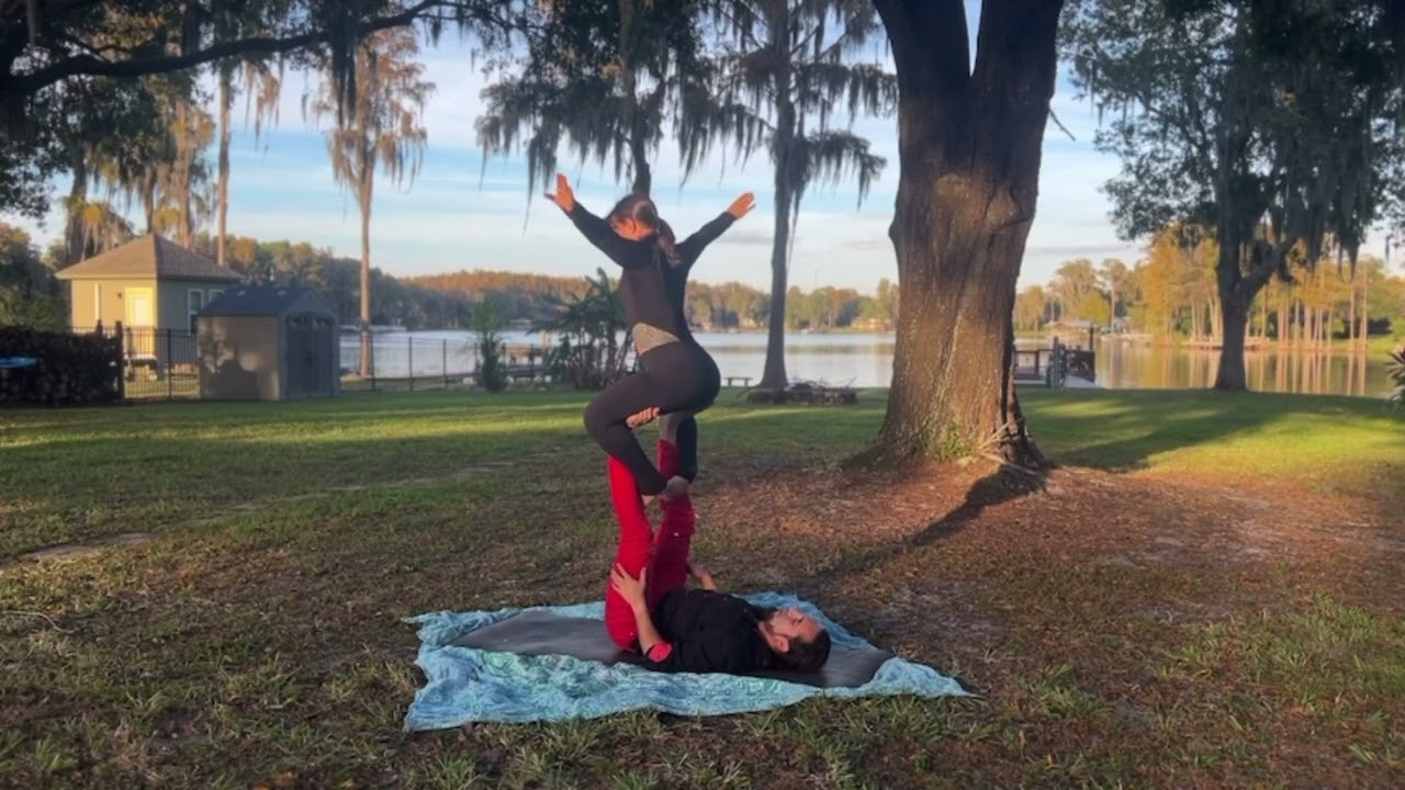 Monkey Frog: Acro Yoga Guided Tutorial