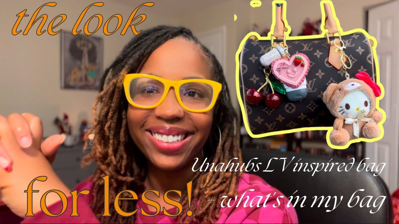 POV: an inspired bag WHILE SECURING THE BAG! L* speedy P9 blue leather bandouliere 25 bag ft unahubs