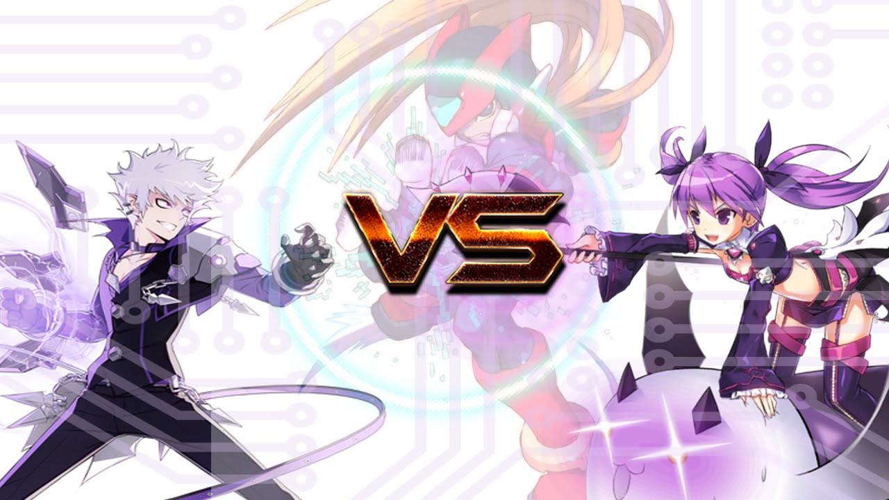 [Elsword] 대전 경기(PvP Match) 23(보랏빛매력 vs 비뢰신미나토)