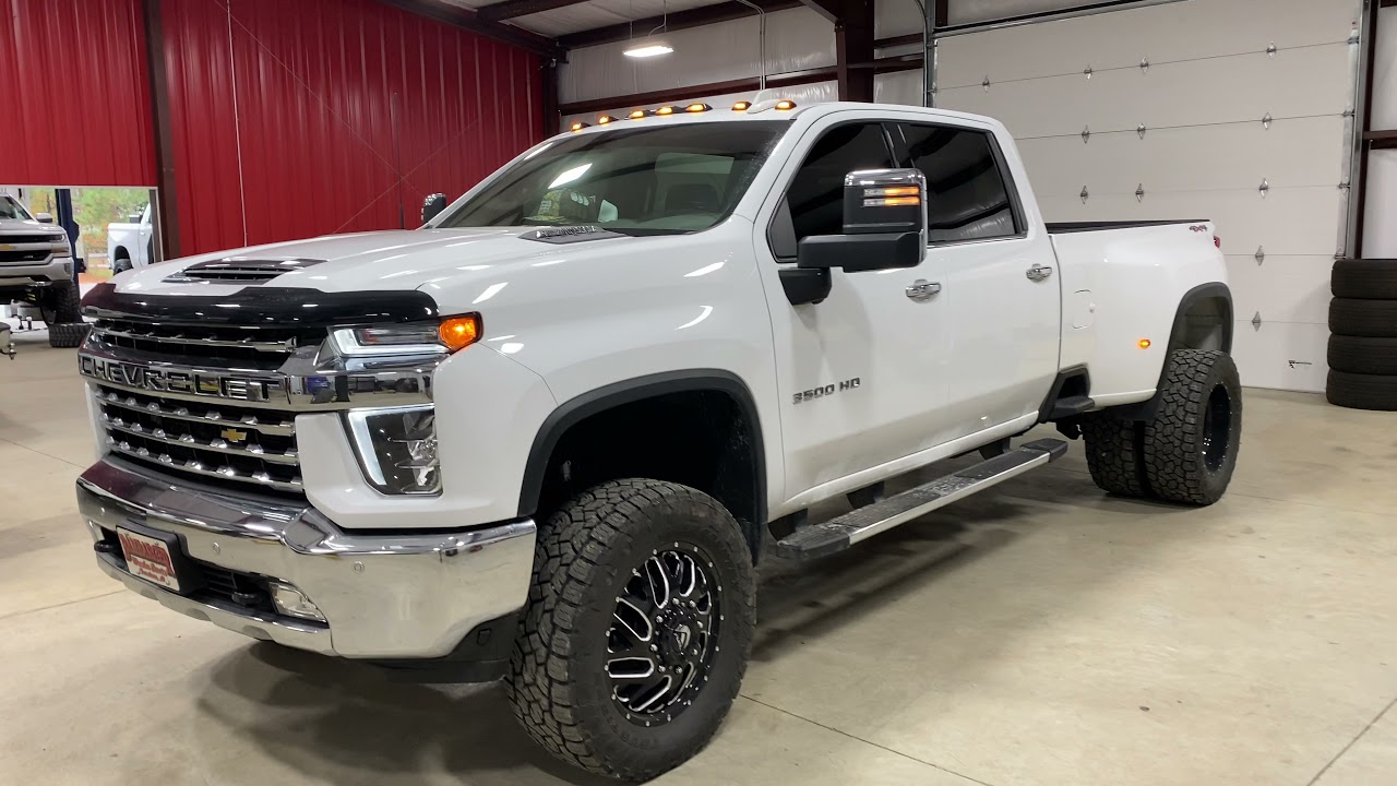 2021 Chevy 3500HD Dually with Cognito 4”