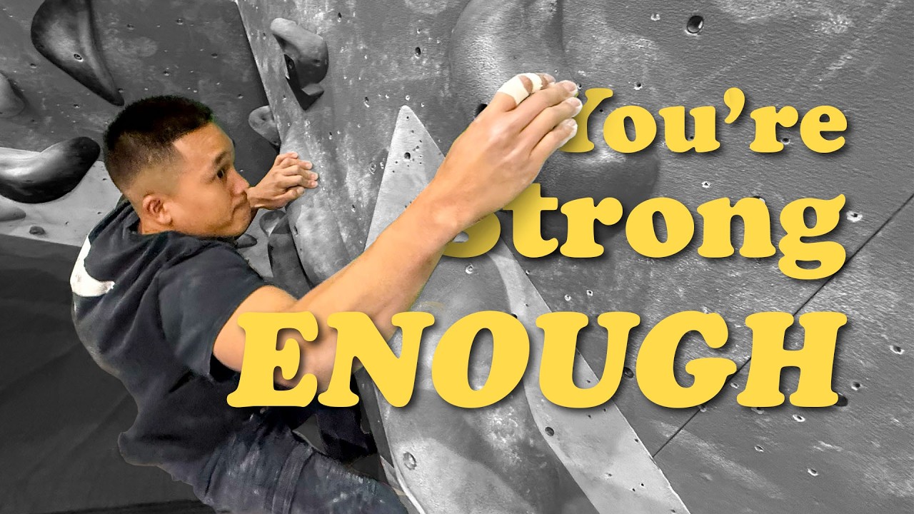 What I learned to climb stronger without getting stronger
