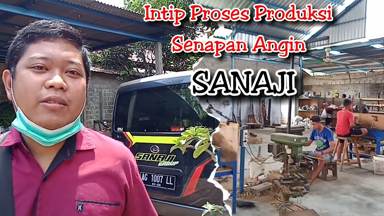 Main Ke Pabrik Senapan Angin Legendaris || SANAJI di Blitar Jatim