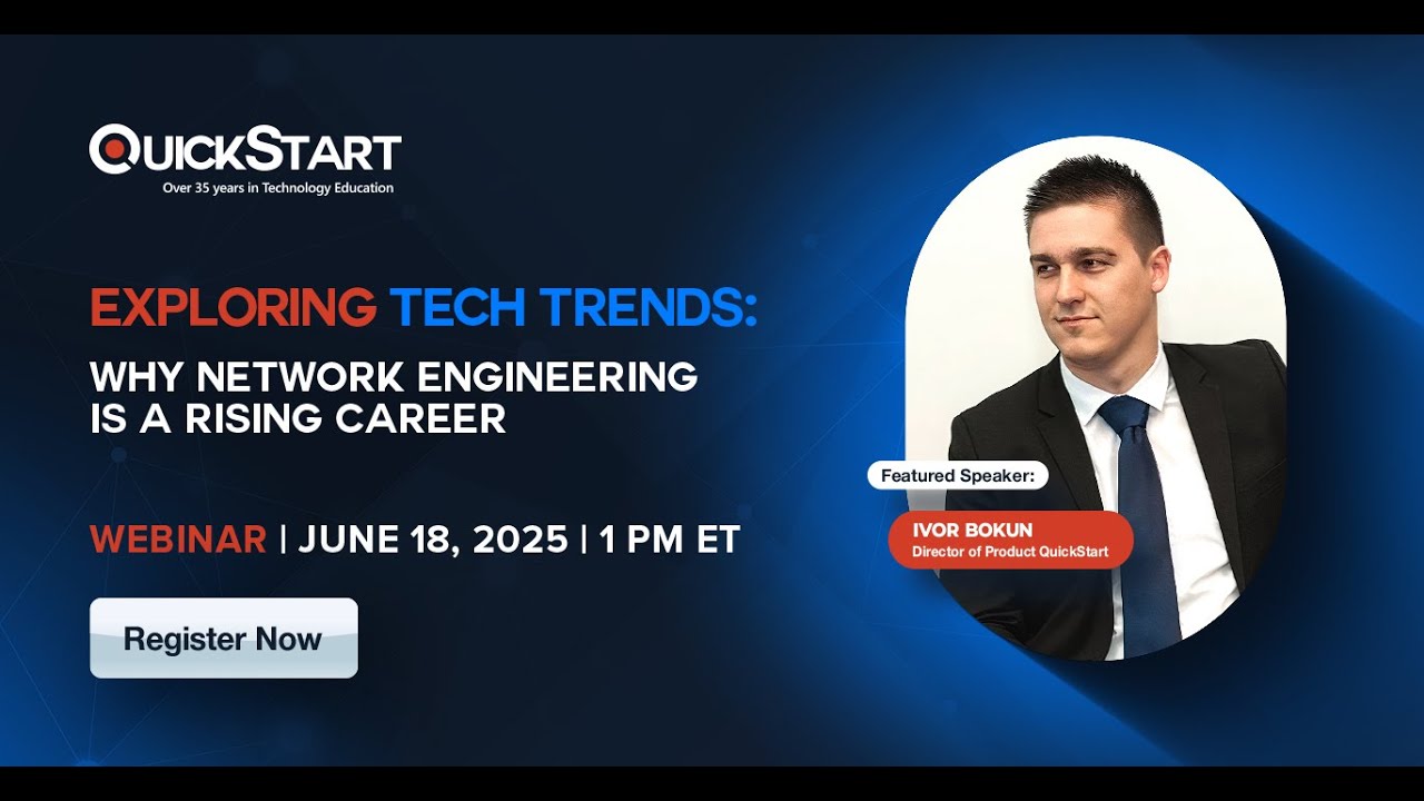 Emerging Tech Trends: Why Network Engineering Is a Rising Career #networking #career #elearning