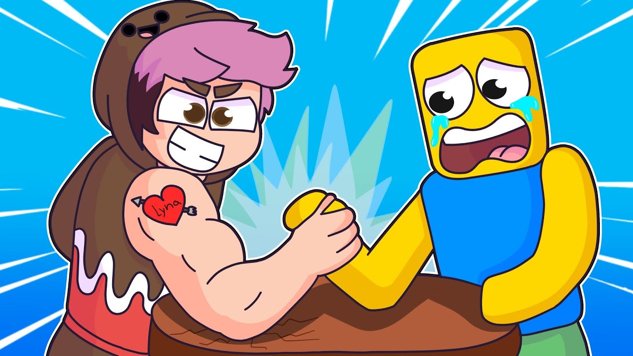 GASTÉ MAS DE $100.000 Robux en ARM WRESTLE SIMULATOR! Chocoblox Roblox