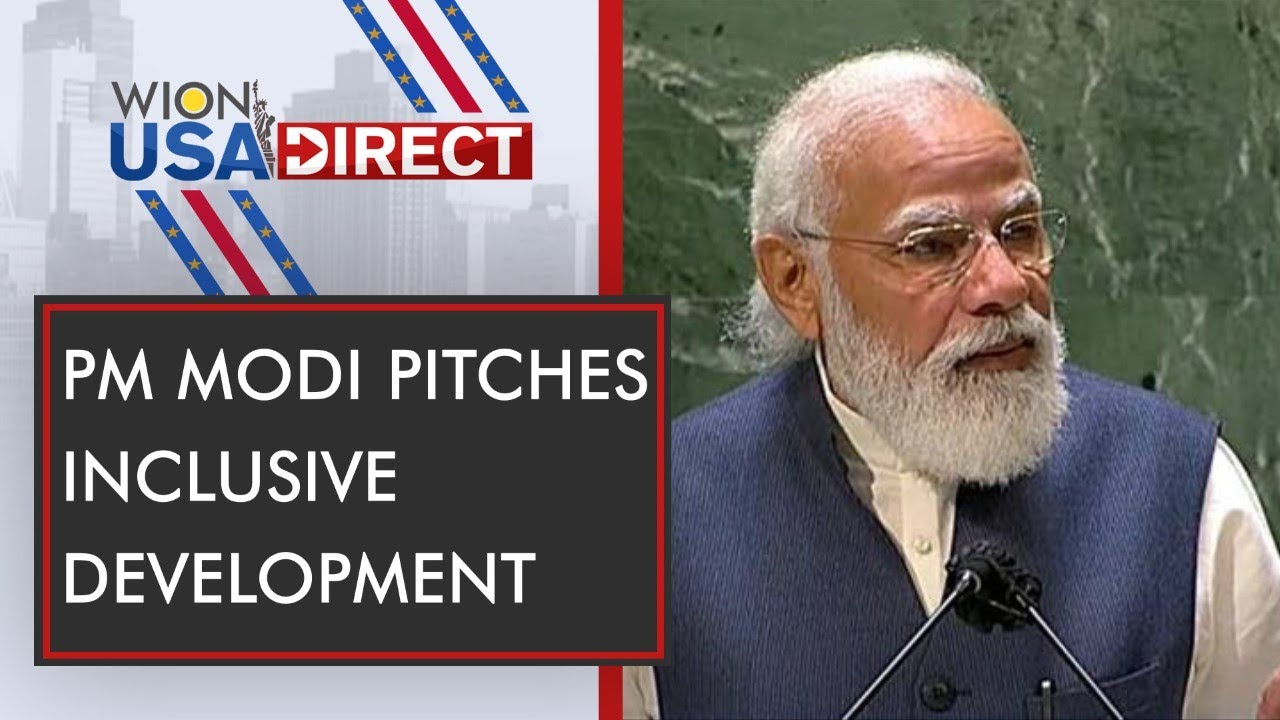 PM Modi UNGA Address 2021: India developed the world's first DNA vaccine says Modi | WION-USA Direct
