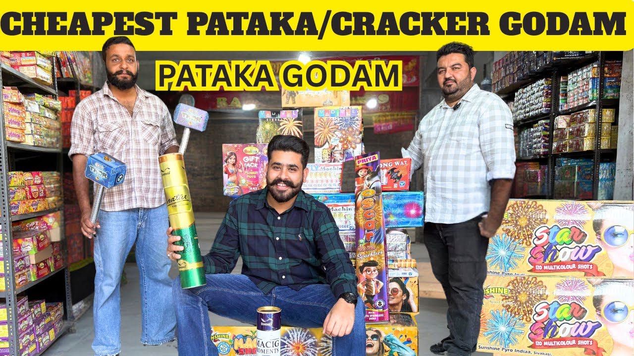 Cheapest cracker market, kurali wholesale pataka market, pataka market kurali, Rana Fireworks