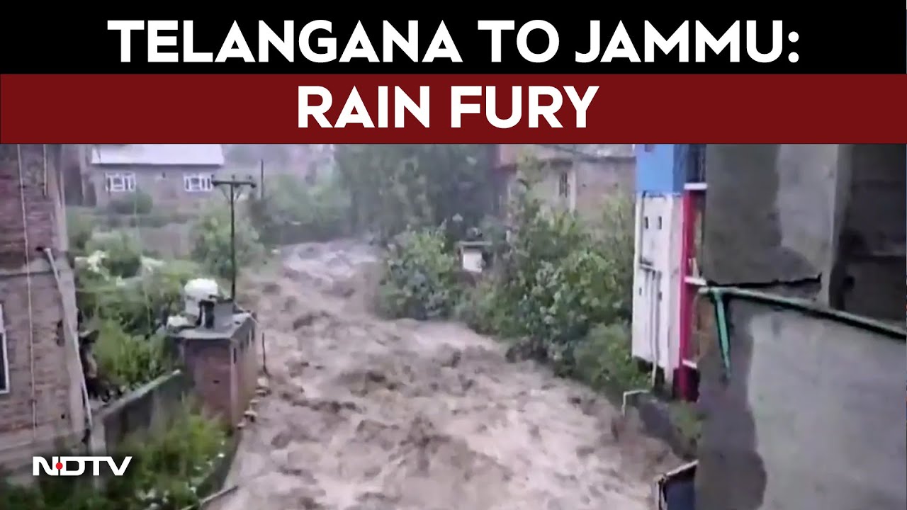 Katra Landslide | 36 killed in J&K, Heavy Rainfall In Telangana, Andhra