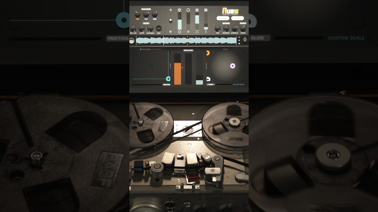 Tape & Granular Textures With Bram Bos Fluss #synthesizer