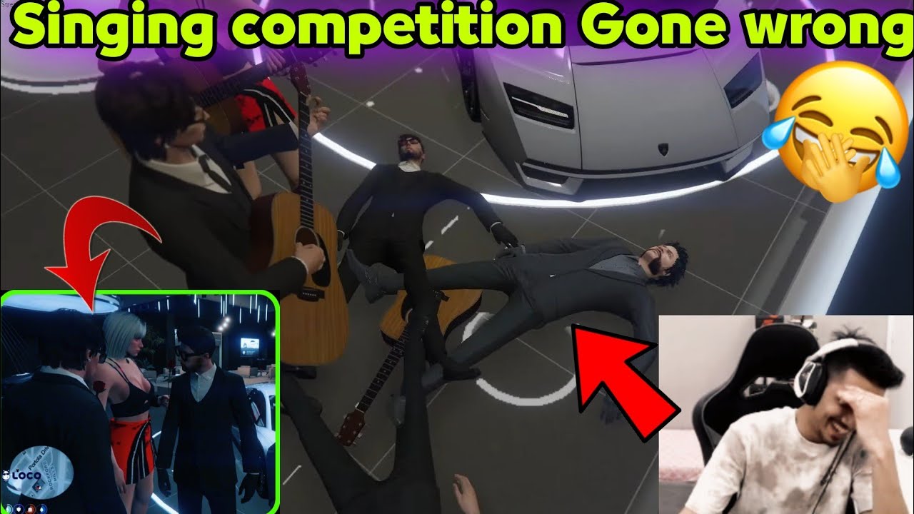GTA RP Singing competition gone wrong ! Mahajan,Majnu,Gorib sing song😂 ! Soul ryan