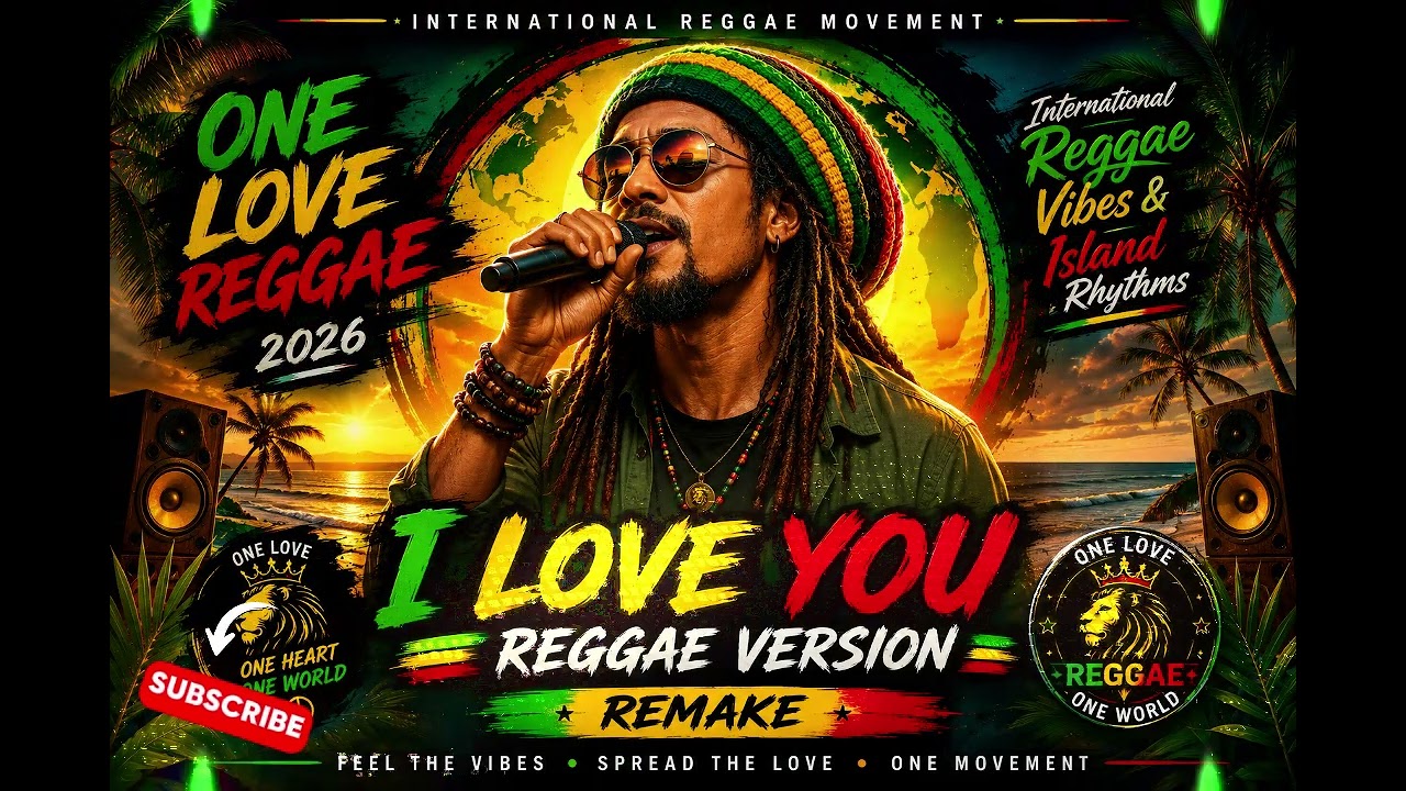 🔥 I Love You ❤️ (Male Reggae Version) 🌴 | International Reggae Movement 🦁